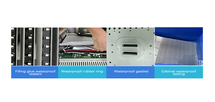 Mặt module được phủ lớp chống nước