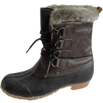 Rubber Outsole Snow Boots