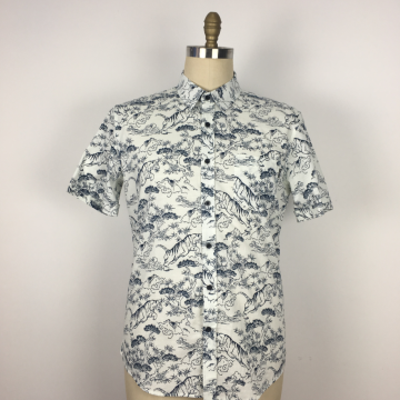 Wholesale New Design Custom Shirt Printing Men