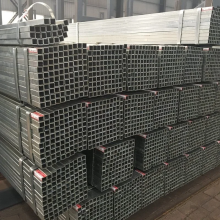 Square Rectangle Thin Wall Galvanized Welded Steel Pipe