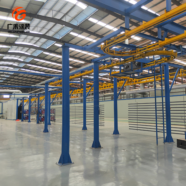 Large Scale Powder Coating Paint Lines
