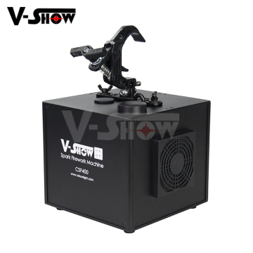 VSHOW FS650 650W Fall Spark Firework Machine - Luces de fuegos artificiales de boda y control remoto