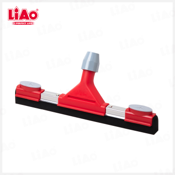 LiAo 13'' Heavy Duty Floor Squeegee with Clip Design