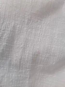 100% cotton woven slub textured crepe fabric