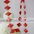 Voor evenement 8.5 * 20 * 30mm Crystal Beading Garland Curtain