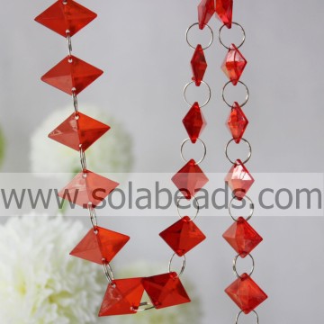 Para Evento 8.5 * 20 * 30mm Cristal Beading Garland Curtain