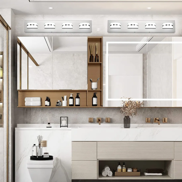 3000K 4000K 5000K Adjustable Indoor Mirror Ceiling Bathroom Wall Light Fixture - IP44