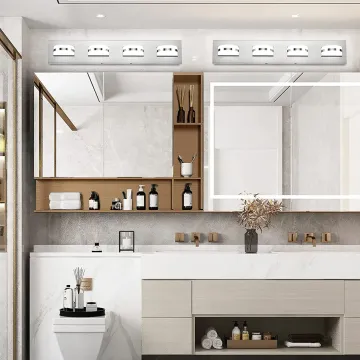 3000K 4000K 5000K Adjustable Indoor Mirror Ceiling Bathroom Wall Light Fixture - IP44