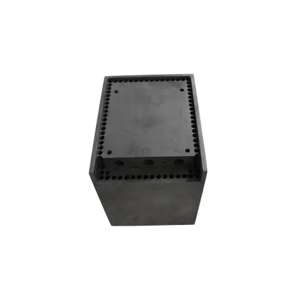 High quality carbon graphite mold graphite crucible for labotary test