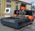 4 kepala 3D Stone CNC Engraving Router Machine