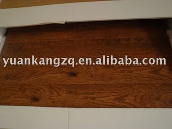 laminate flooring(alloc /v-groove made of HDF board with double click system )