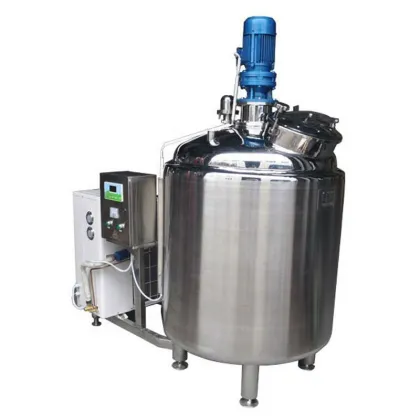 Stainless Steel Milk Cooling Tank - Milk Processing Equipment for Fresh Milk Storage