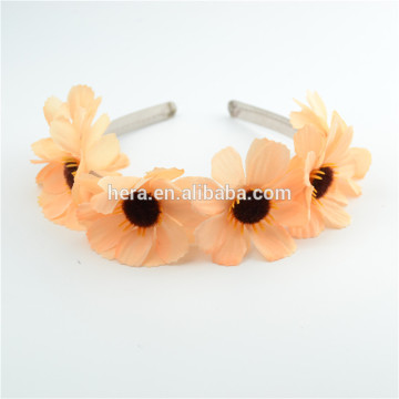 2016 kids headband women's Party Wedding Hair Wreaths flower Hair Bands 364G03DF