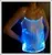 luminous fabric material for colorful clothes