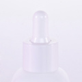 White glass special shape essential oil bottle