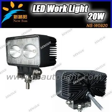 Cree LEDS 20W LED work light Flood Beam working lamp  tractor offroad