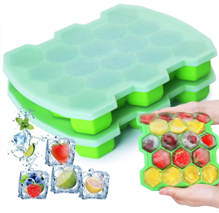 Silicone Ice Cube Tray Molds