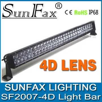 50" 288W Radius Led Light Bar curved Light Bar,offroad straight led bar lights with bent housing 4D reflector