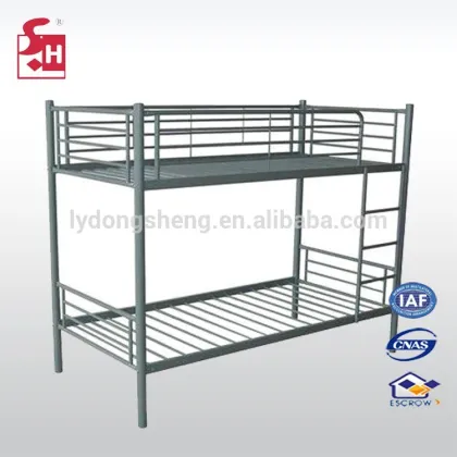 2016 professional comfortable furniture school kids steel bunk bed double decker bed