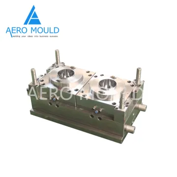 Disposable transparent plastic cylinder container mould