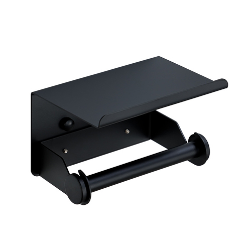 toilet paper holder stand with shelf