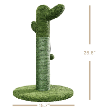 Cat Scratching Post con palla teaser