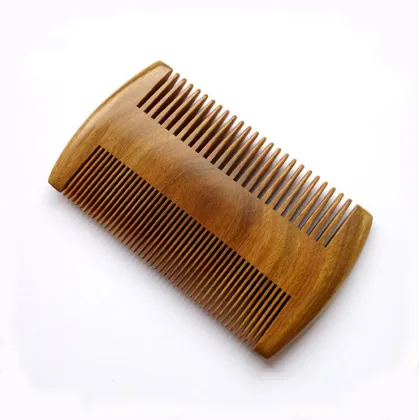 Double Sides sandalwood pocket beard comb Mustache comb
