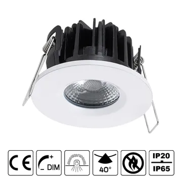 Waterproof downlights IP65 for bathroom