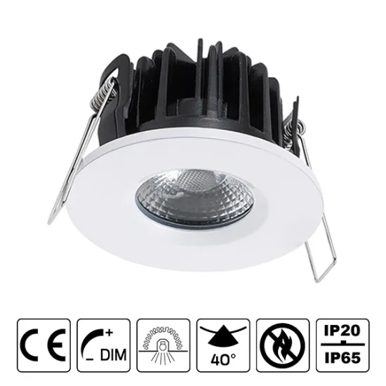 Waterproof downlights IP65 for bathroom