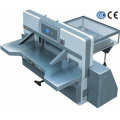 Digital display double worm wheel double guide paper cutting machine