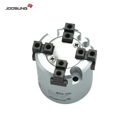 High Precision SMC Type MHS4-40D Four-Jaw Pneumatic Chuck