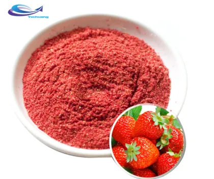 Freeze dried strawberry fruit powder