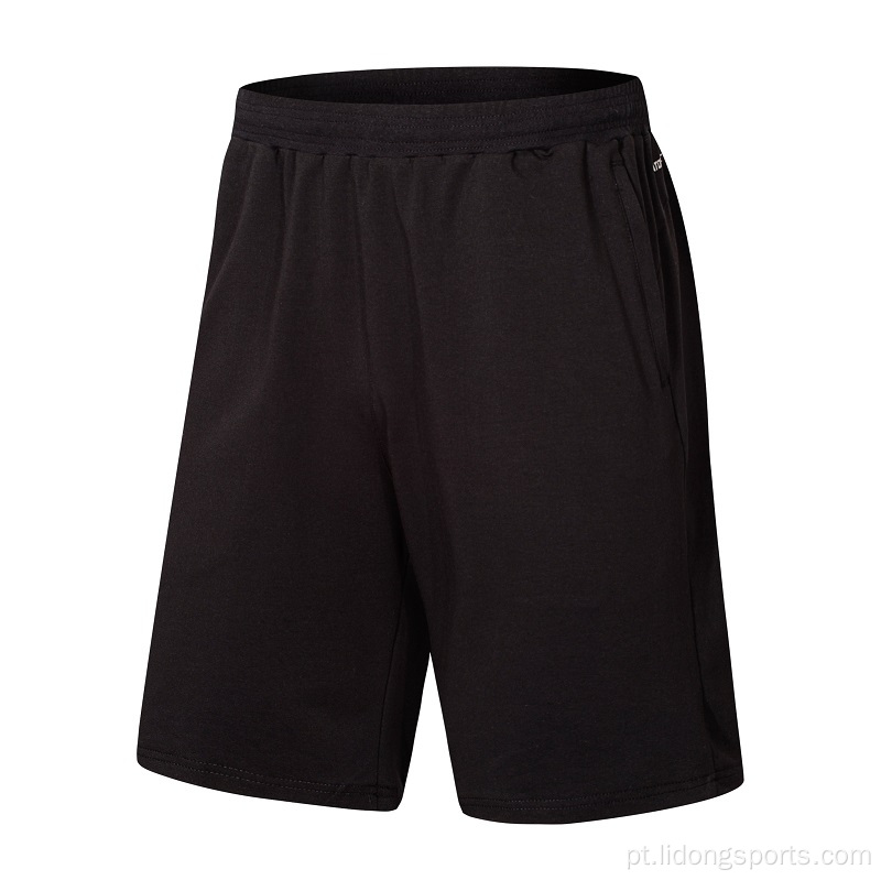 Treino de treino esportivo para homens personalizados, calças de shorts de corrida