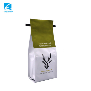 Customized Unique Mylar Tea Tin-Tie Coffee Sachet Package Set with Zipper