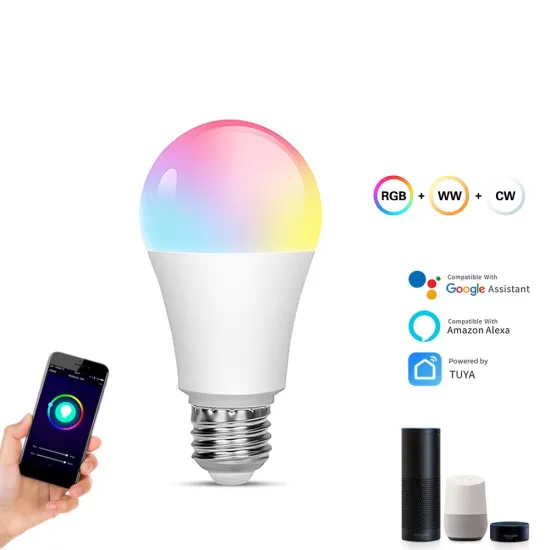 Tuya WiFi RGB E27 Smart LED Bulb with Alexa and Google Home Voice Control