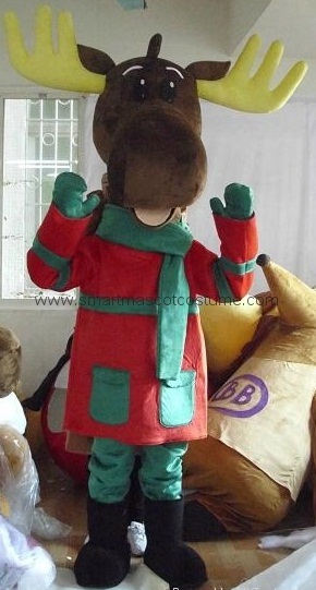 Christmas moose costume