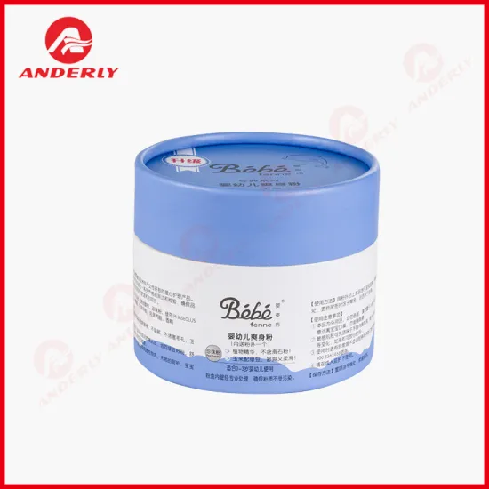 Customized Baby Powder Packaging Paper Tube
