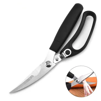 Stainless Steel Kitchen Scissors for Chicken Bones - Comfortable Cutter Shears