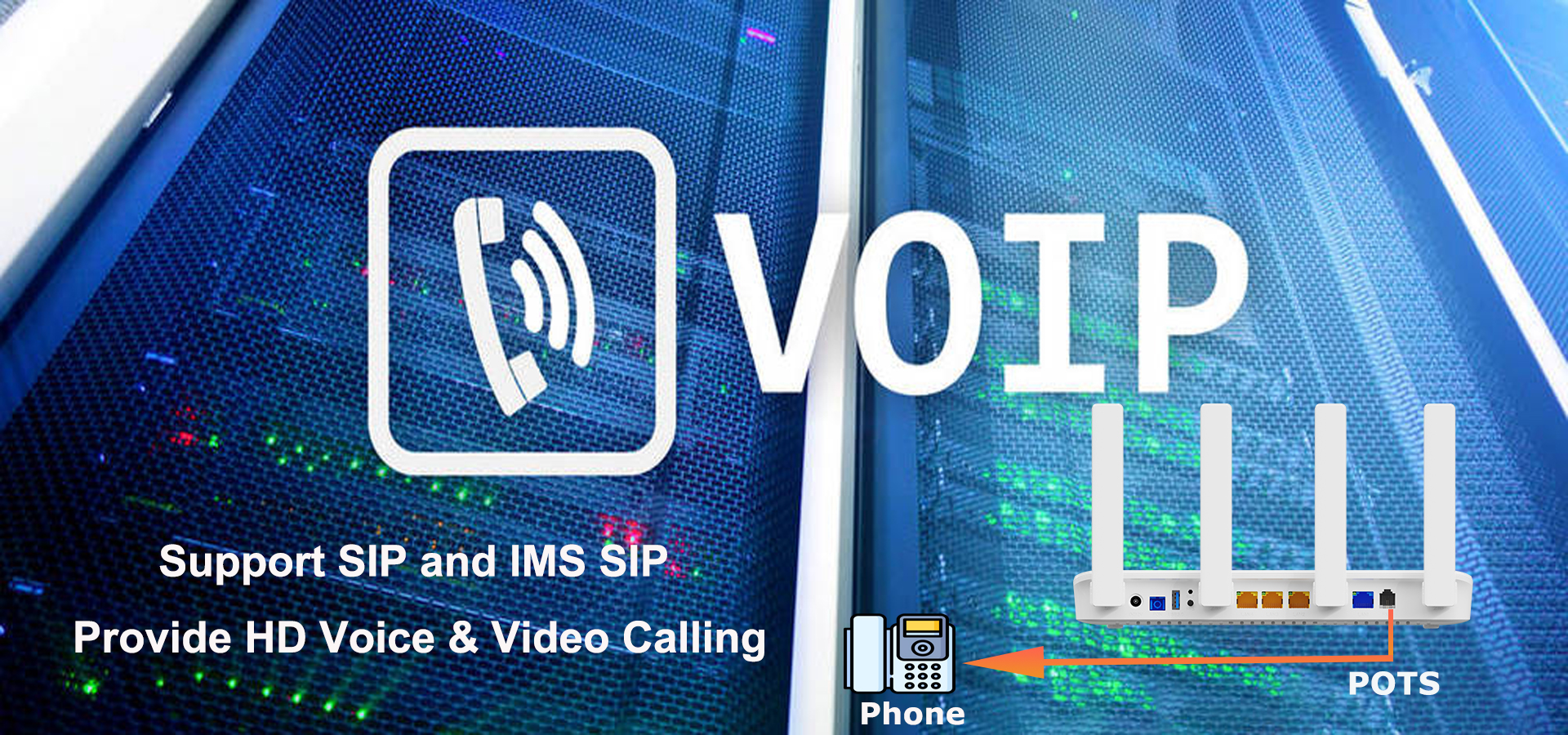 VOIP XPON ONU