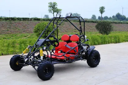 4 Wheeler Gas Electric Go Kart Buggy For Farm , Go Kart Kits Kd 49fm5-e