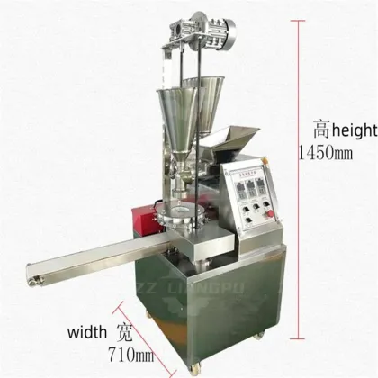 Automatic Steamed Bun Momo Maker / Chinese Baozi Making Machine
