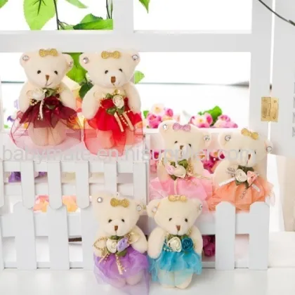 Teddy Bears With Dress 