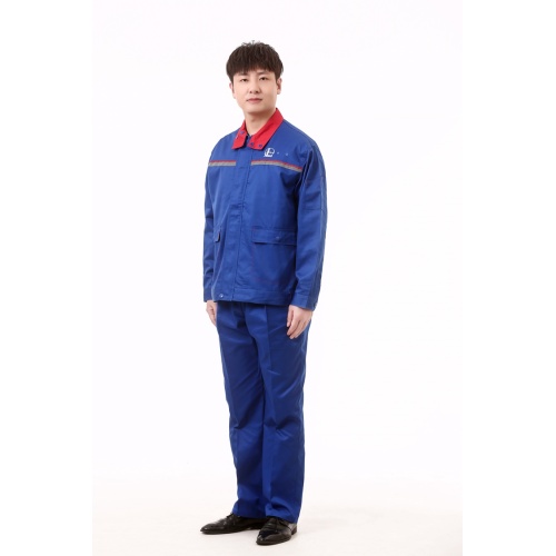 Summer Work Clothes Spring Autumn Anti-static Gas Station Work Uniform Set Supplier