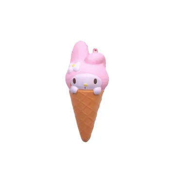 Custom Ice Cream PU Foam Stress Ball: Slow Rising Toy and Anti-Stress Aid in Big Size