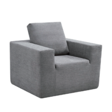 Cadeira de sofá de lounge de tecido