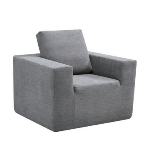 Chaise de canapé de salon en tissu