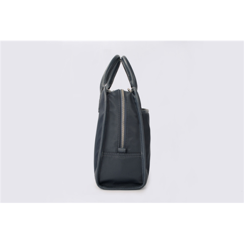 Botkier Bond Tote Nylon Twill Computer Bolsos de cuero