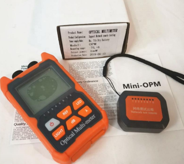 APT All-in-One OPM NK200 Handheld Mini Fiber Optic RJ45 Cable Tester with 2mw, 10mw, 30mw VFL
