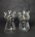 Borosilicate Glass Adorable Animal Salt and Pepper Shaker