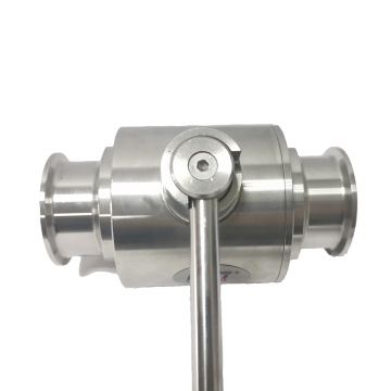 Van 2 chiều Van vệ sinh Thép không gỉ SS 304 với kẹp kết thúc CF8M Hướng dẫn sử dụng